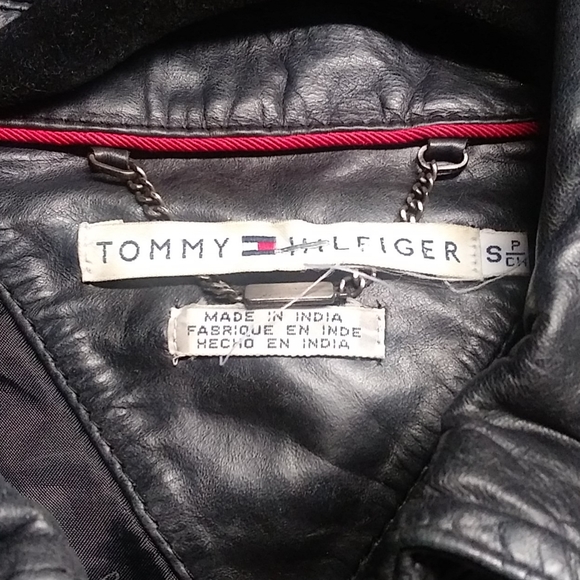 Leather Tommy Hilfiger jacket - Picture 2 of 8